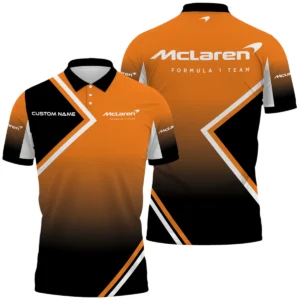 McLaren Racing Limited Polo Shirt All Over Print Gift For Sports Fans, Custom Name HIHI020425Y3PLMRL