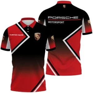 Porsche Motorsport Racing Polo Shirt All Over Print Gift For Sports Fans, Custom Name HIHI020425Y3PLPOM