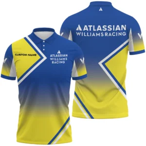 Williams Racing Polo Shirt All Over Print Gift For Sports Fans, Custom Name HIHI020425Y3PLWIR
