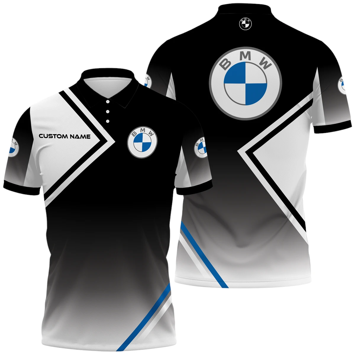 BMW Polo Shirt All Over Print Gift For Sports Fans, Custom Name HIHI040425Y3PLBMW BMW Polo Shirt All Over Print Gift For Sports Fans, Custom Name HIHI040425Y3PLBMW