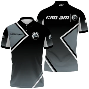 Can Am Emblem Polo Shirt All Over Print Gift For Sports Fans, Custom Name HIHI040425Y3PLCAE