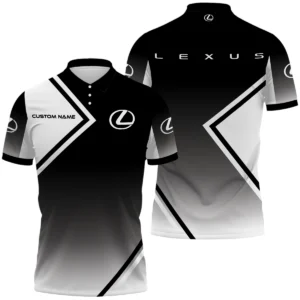 LEXUS Polo Shirt All Over Print Gift For Sports Fans, Custom Name HIHI040425Y3PLLEX