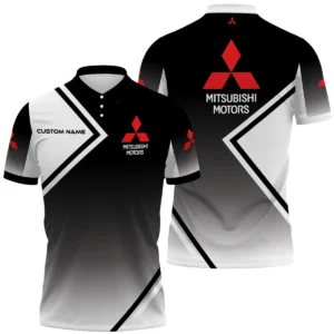Mitsubishi Polo Shirt All Over Print Gift For Sports Fans, Custom Name HIHI090425Y3PLMIT