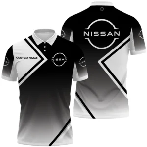 Nissan Polo Shirt All Over Print Gift For Sports Fans, Custom Name HIHI090425Y3PLNIS