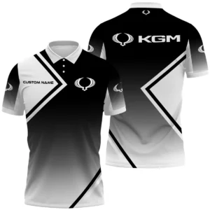 KG Mobility Polo Shirt All Over Print Gift For Sports Fans, Custom Name HIHI100425Y3PLKGM