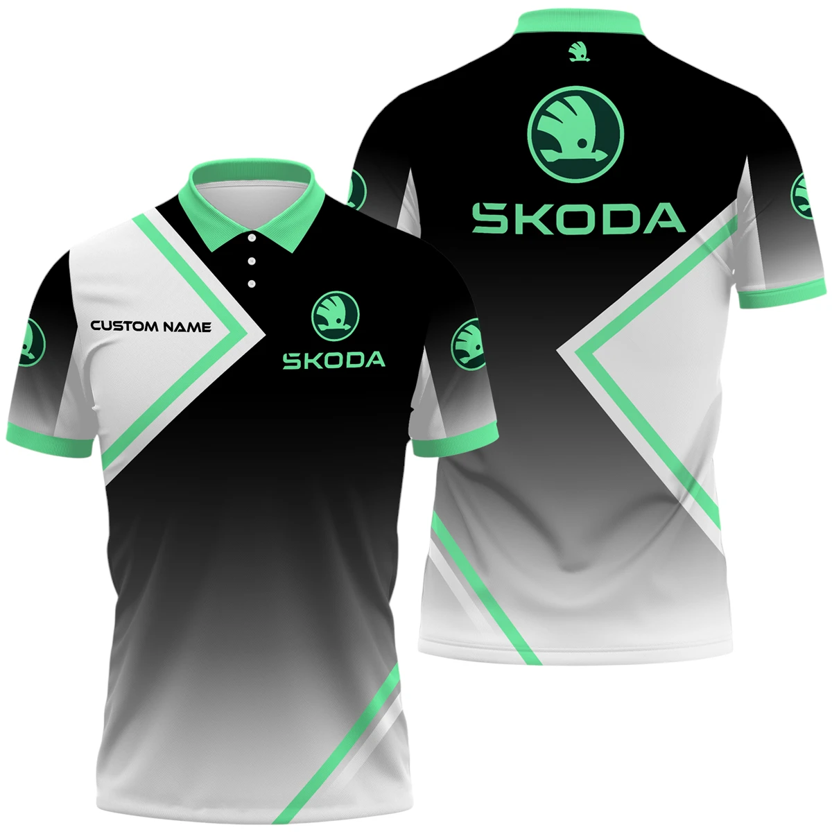 Skoda Polo Shirt All Over Print Gift For Sports Fans, Custom Name HIHI100425Y3PLSKO Skoda Polo Shirt All Over Print Gift For Sports Fans, Custom Name HIHI100425Y3PLSKO