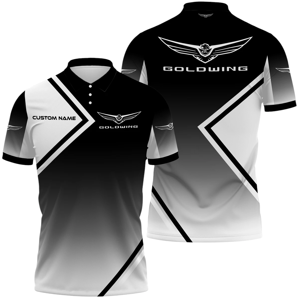 Honda Gold Wing Polo Shirt All Over Print Gift For Sports Fans, Custom Name HIHI110425Y3PLHGW Honda Gold Wing Polo Shirt All Over Print Gift For Sports Fans, Custom Name HIHI110425Y3PLHGW