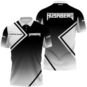 Husaberg Polo Shirt All Over Print Gift For Sports Fans, Custom Name HIHI110425Y3PLHUS