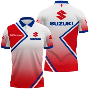 Suzuki Motor Polo Shirt All Over Print Gift For Sports Fans, Custom Name HIHI110425Y3PLKIM
