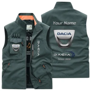 Dacia Multi Pocket Vest Sleeveless Men Outdoor Vest Lightweight Custom Name TN170425Y39MPVCT1CIA