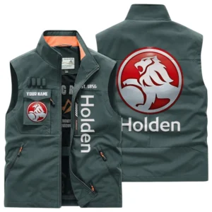 Holden Multi Pocket Vest Sleeveless Men Outdoor Vest Lightweight Custom Name TN170425Y39MPVCT2HOL