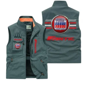 Fantic Multi Pocket Vest Sleeveless Men Outdoor Vest Lightweight Custom Name For Fans TN190425Y39MPVCT1FAM