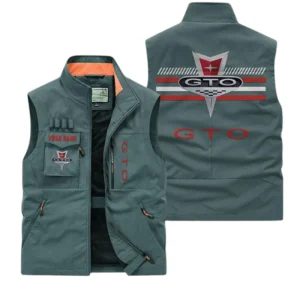 GTO Multi Pocket Vest Sleeveless Men Outdoor Vest Lightweight Custom Name For Fans TN190425Y39MPVCT1GTO