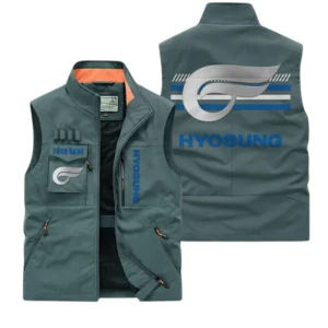 Hyosung Multi Pocket Vest Sleeveless Men Outdoor Vest Lightweight Custom Name For Fans TN190425Y39MPVCT1HYO