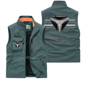 Polaris Slingshot Multi Pocket Vest Sleeveless Men Outdoor Vest Lightweight Custom Name For Fans TN190425Y39MPVCT1SLS