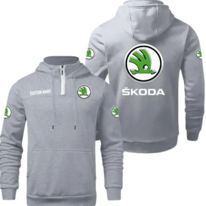 Skoda Quarter Zip Hoodie, Sports Hoodie Custom Name TN290325Y50HZ44CT1SKO