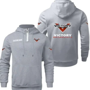 Victory Motorcycles Quarter Zip Hoodie, Sports Hoodie Custom Name TN290325Y50HZ44CT1VIM