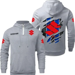 Suzuki Quarter Zip Hoodie, Sports Hoodie Custom Name TN290325Y50HZ44CT2SUZ
