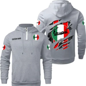 Vespa Quarter Zip Hoodie, Sports Hoodie Custom Name TN290325Y50HZ44CT2VPA