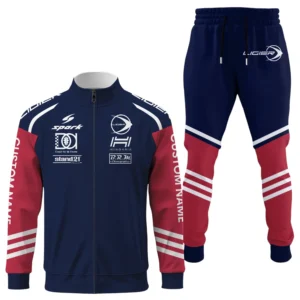 Ligier Automotive Racing Long Sleeve Shirt Full Zip x Long Pants Set All Over Print, Sports Style Custom Name HIDI030425Y53S16JKLIA