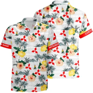 Mitsubishi Hawaiian Shirt x Beach Shorts Full Set Limited 2025 All Over Print, Custom Name HIHI210425Y7HWMIT
