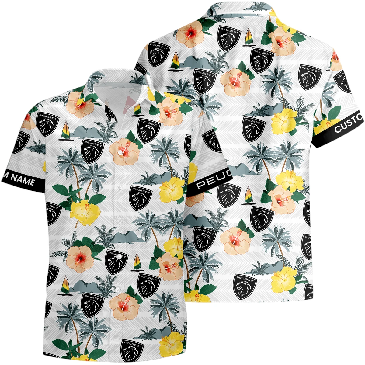 Peugeot Hawaiian Shirt x Beach Shorts Full Set Limited 2025 All Over Print, Custom Name HIHI230425Y7HWPEU Peugeot Hawaiian Shirt x Beach Shorts Full Set Limited 2025 All Over Print, Custom Name HIHI230425Y7HWPEU