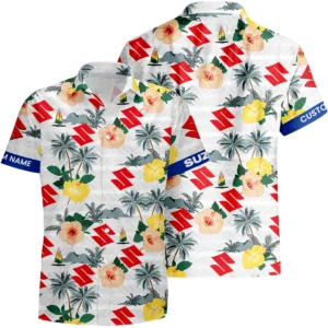 Suzuki Hawaiian Shirt x Beach Shorts Full Set Limited 2025 All Over Print, Custom Name HIHI230425Y7HWSUZ
