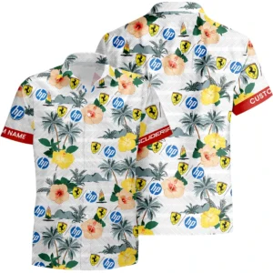 Scuderia Ferrari HP Racing Hawaiian Shirt x Beach Shorts Full Set Limited 2025 All Over Print, Custom Name HIHI240425Y7HWFHP