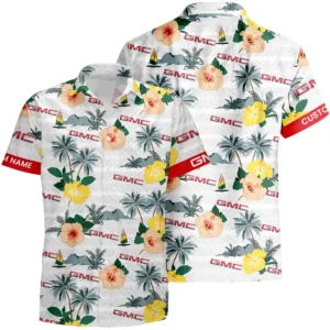 GMC Car Hawaiian Shirt x Beach Shorts Full Set Limited 2025 All Over Print, Custom Name HIHI240425Y7HWGMC