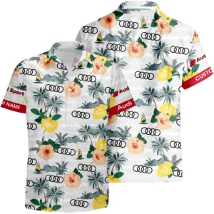Audi Sport Racing Hawaiian Shirt x Beach Shorts Full Set Limited 2025 All Over Print, Custom Name HIHI280425Y7HWAUS