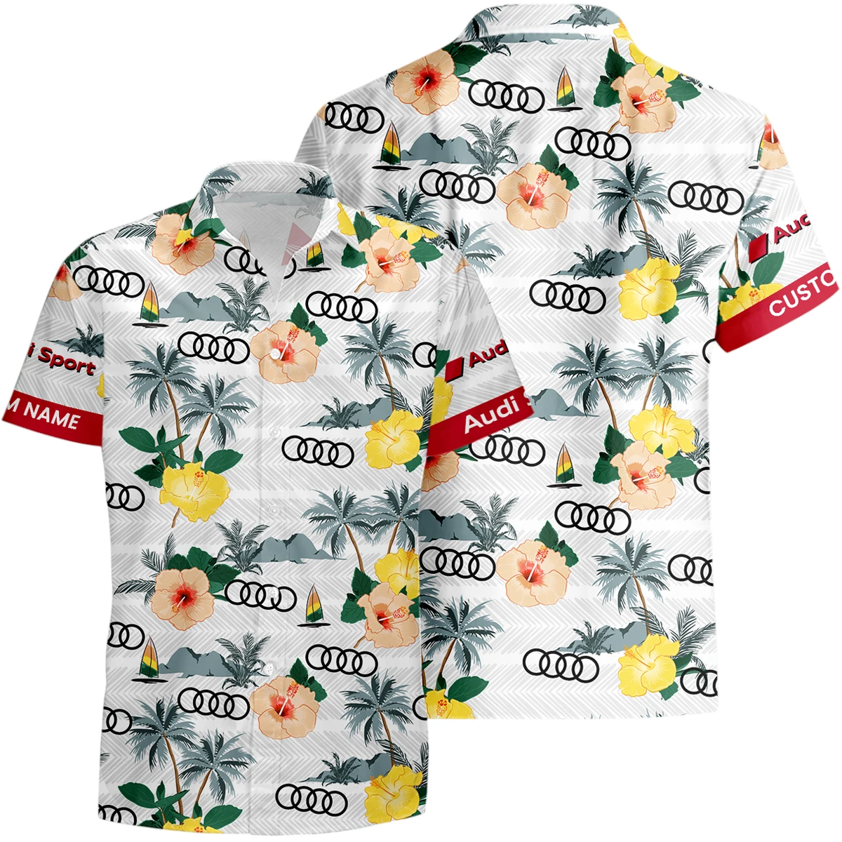 Audi Sport Racing Hawaiian Shirt x Beach Shorts Full Set Limited 2025 All Over Print, Custom Name HIHI280425Y7HWAUS Audi Sport Racing Hawaiian Shirt x Beach Shorts Full Set Limited 2025 All Over Print, Custom Name HIHI280425Y7HWAUS