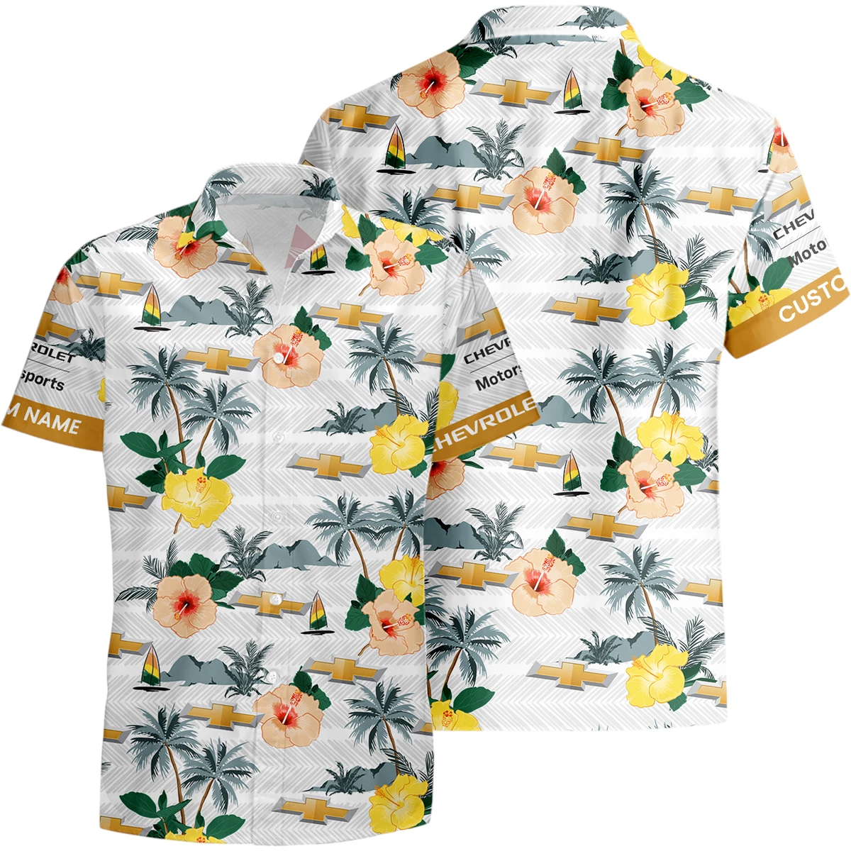 Chevrolet Motorsports Hawaiian Shirt x Beach Shorts Full Set Limited 2025 All Over Print, Custom Name HIHI280425Y7HWCHM Chevrolet Motorsports Hawaiian Shirt x Beach Shorts Full Set Limited 2025 All Over Print, Custom Name HIHI280425Y7HWCHM