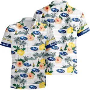 Subaru Motorsports USA Racing Hawaiian Shirt x Beach Shorts Full Set Limited 2025 All Over Print, Custom Name HIHI280425Y7HWSUM