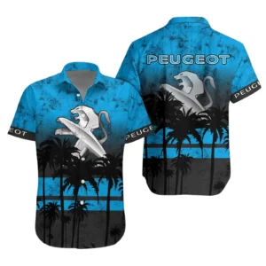 Peugeot Limited 2025 Hawaiian Shirt All-over Print, Custom Name For Men Women Kids HG100425Y7HWCT1PEU