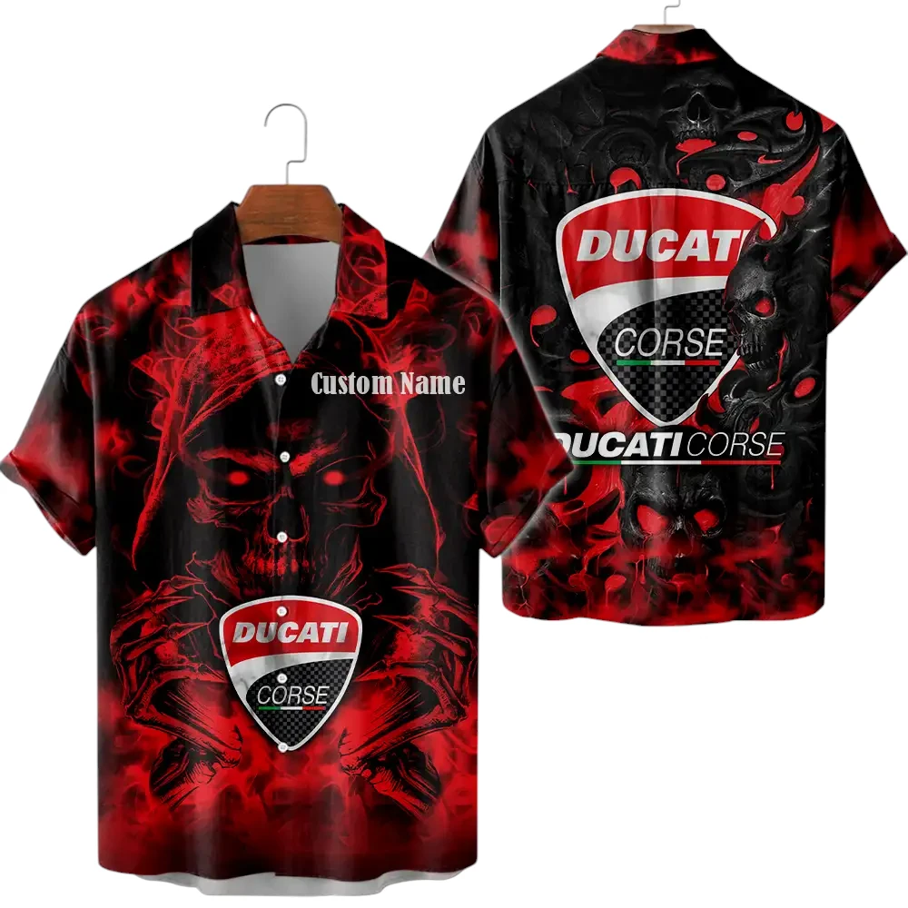 Ducati Corse Limited 2025 Button Up Hawaiian Shirt All-over Print Trending This Summer, Custom Name HG050425Y7HWCT1DMH Ducati Corse Limited 2025 Button Up Hawaiian Shirt All-over Print Trending This Summer, Custom Name HG050425Y7HWCT1DMH