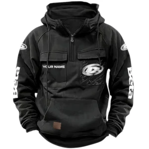 Beta Quarter Zip Hoodie, Sports Hoodie Multi-Pockets, Custom Name HG030525Y41HJRCT1BEM