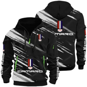 Chevrolet Camaro Half Zip Hoodie All Over Prints, Multi-Pockets Custom Name HIHI050625Y26QZ3HCHC