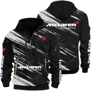 McLaren Half Zip Hoodie All Over Prints, Multi-Pockets Custom Name HIHI110625Y26QZ3HMCL