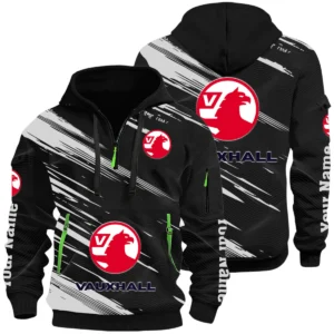 Vauxhall Half Zip Hoodie All Over Prints, Multi-Pockets Custom Name HIHI140625Y26QZ3HVLL