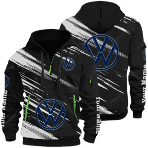 Volvo Half Zip Hoodie All Over Prints, Multi-Pockets Custom Name HIHI140625Y26QZ3HVOL