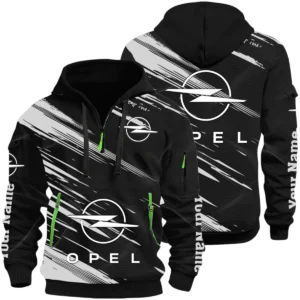 Opel Half Zip Hoodie All Over Prints, Multi-Pockets Custom Name HIHI180625Y26QZ3HOPE