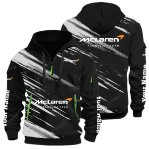 McLaren Racing Limited Half Zip Hoodie All Over Prints, Multi-Pockets Custom Name HIHI240625Y26QZ3HMRL