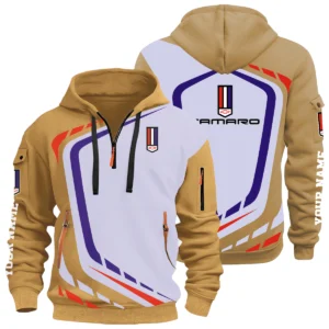 Chevrolet Camaro Half Zip Hoodie All Over Prints Multi-Pockets Custom Name
