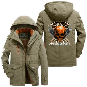 McLaren Racing Limited Windproof Jacket Heavy Duty Fleece Lined Hooded Coat Custom Your Name