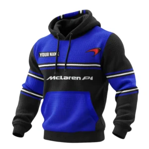 McLaren P1 Waffle Pullover Hoodie 3D Customize Your Name