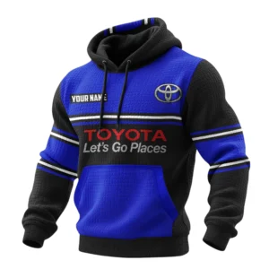 Toyota Waffle Pullover Hoodie 3D Customize Your Name