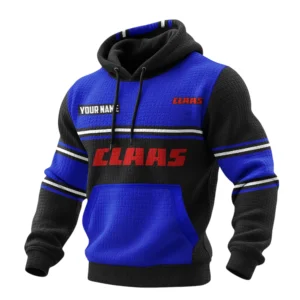 Claas Waffle Pullover Hoodie 3D Customize Your Name