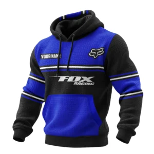 Fox Racing Waffle Pullover Hoodie 3D Customize Your Name