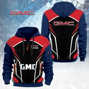 GMC Half Zip Hoodie Custom Your Name