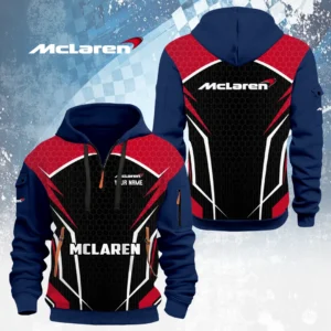 McLaren Half Zip Hoodie Custom Your Name